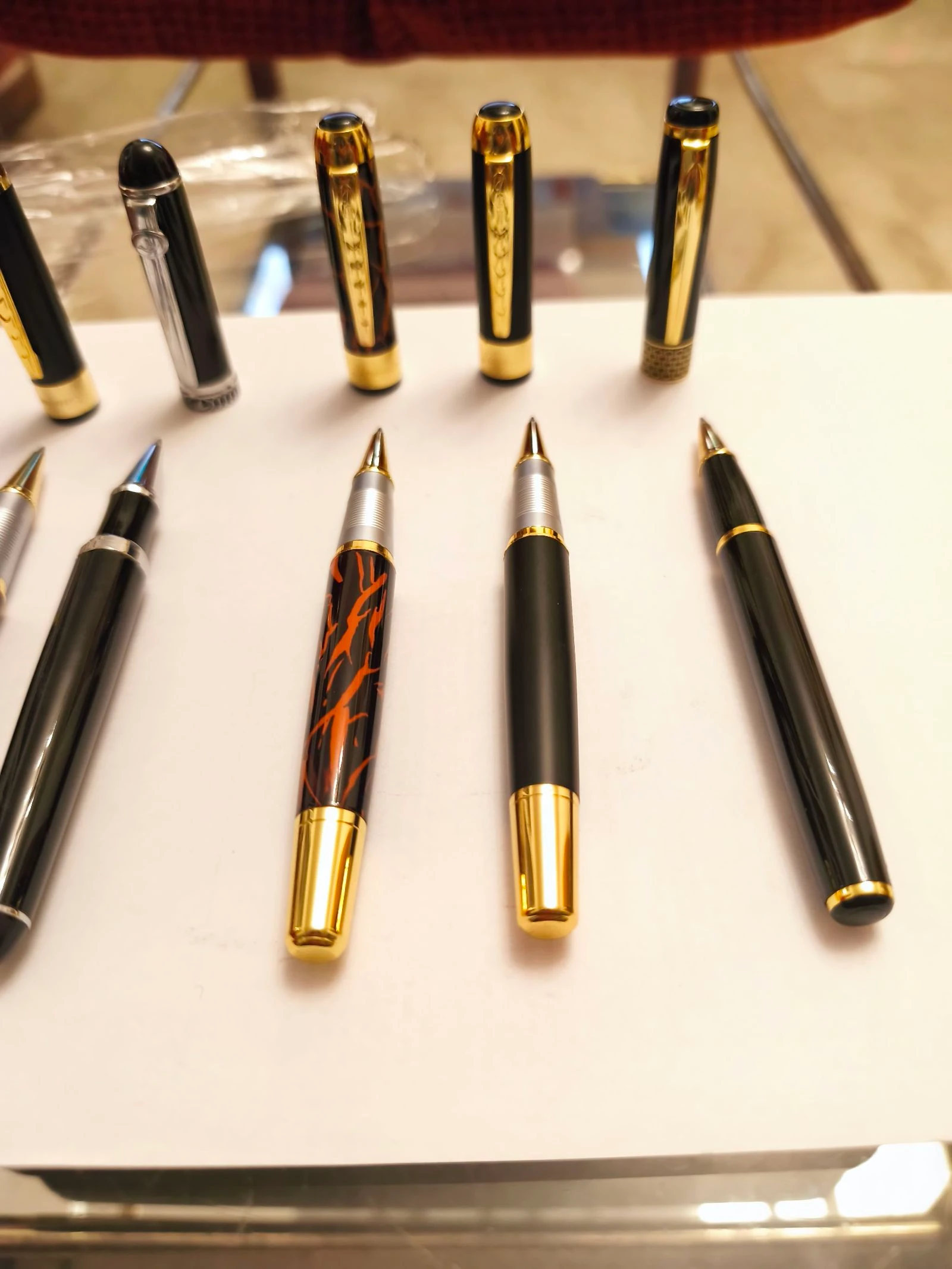 Five metallic gel ink pens – photo 6